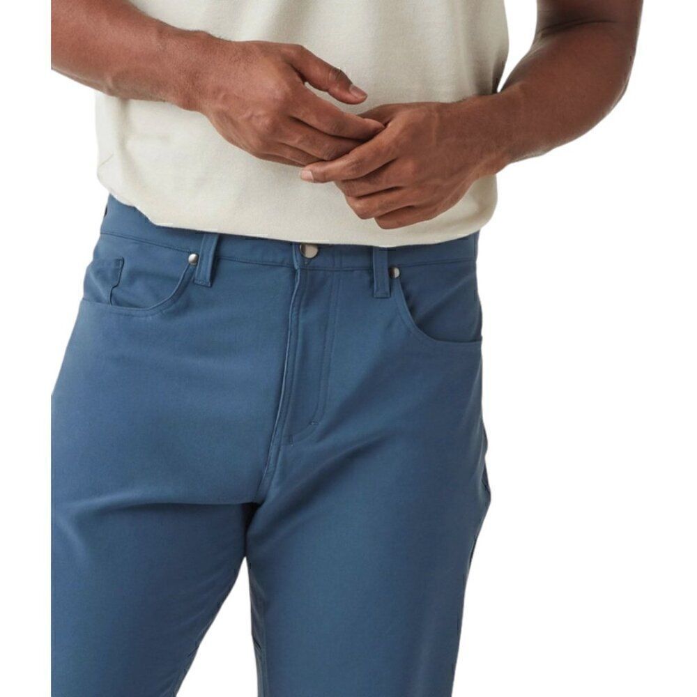 Olivers Men's Slim Fit Passage Chino Pant 5 pocket - Blue Size 32
